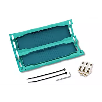 HellermannTyton WIC1-0 marcador de cables Snap-On verde 0, PP, 1,5-2,5 mm 435-00656