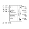 METZ MR-F-AO4 módulo de salida analógica Modbus RTU, 4 canales, RS485, 16 bits, carril DIN 110835130270