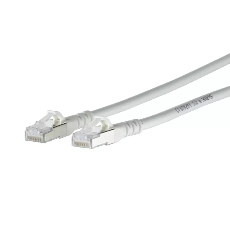 METZ CONNECT 1308450388-E cable de red Cat6a S/FTP, RJ45, 0,3 m, blanco