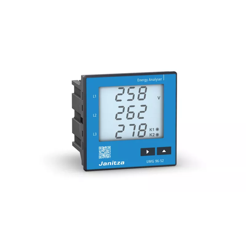 Janitza UMG 96-S2 retroiluminación 90-265V medidor de energía 5234002