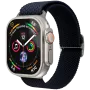 VONMÄHLEN Woven Loop para Apple Watch 44/45/49mm, navy