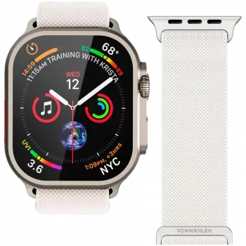 VONMÄHLEN Classic Nylon Loop 44, 45, 46, 49mm talla única, crema