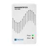 H-Tronic 1114720 Detector de agua con sensor externo, conector macho, 230V AC, alarma acústica 85 dB, salida de relé, cable de sensor 2m