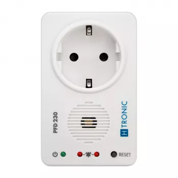 H-Tronic 1114800 Detector de corte de corriente, a batería, alarma 80 dB