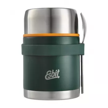 Esbit Classic termo con juego de cubiertos 0,75L Forest Green