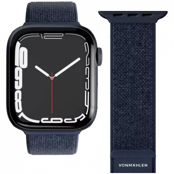 VONMÄHLEN Fitness Loop 2 correa de smartwatch para Apple Watch 40/41/42 mm, azul marino, talla única