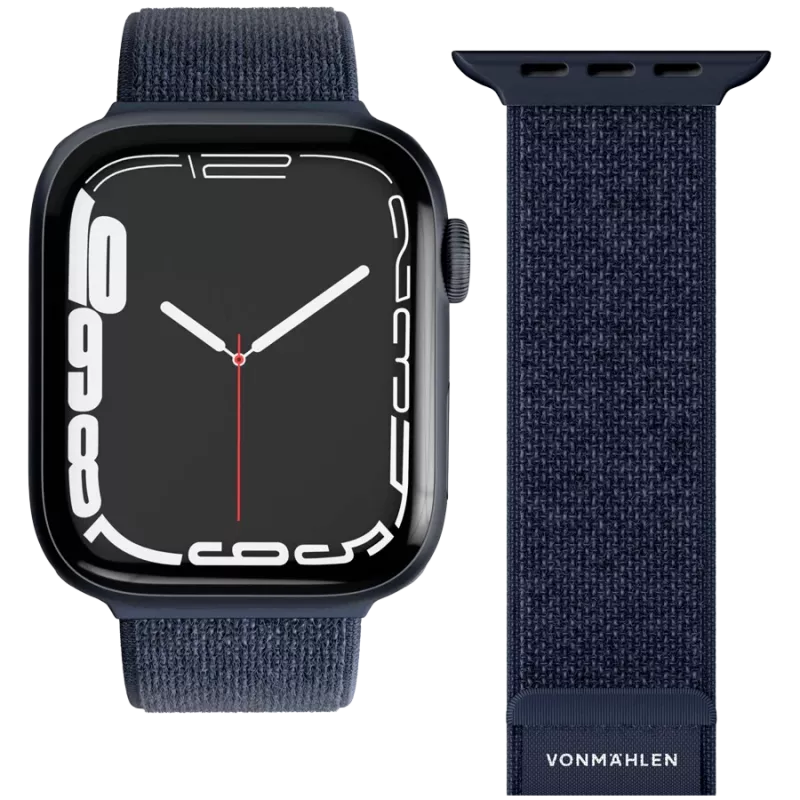 VONMÄHLEN Fitness Loop 2 correa de smartwatch para Apple Watch 40/41/42 mm, azul marino, talla única
