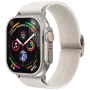VONMÄHLEN Classic Nylon Loop para Apple Watch 40/41/42 mm, crema