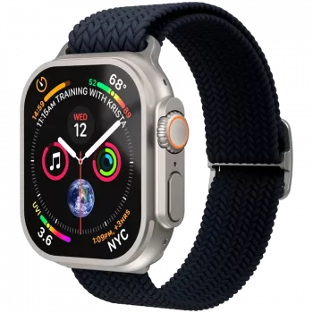 VONMÄHLEN Loop tejido para Apple Watch 40/41/42 mm, Navy