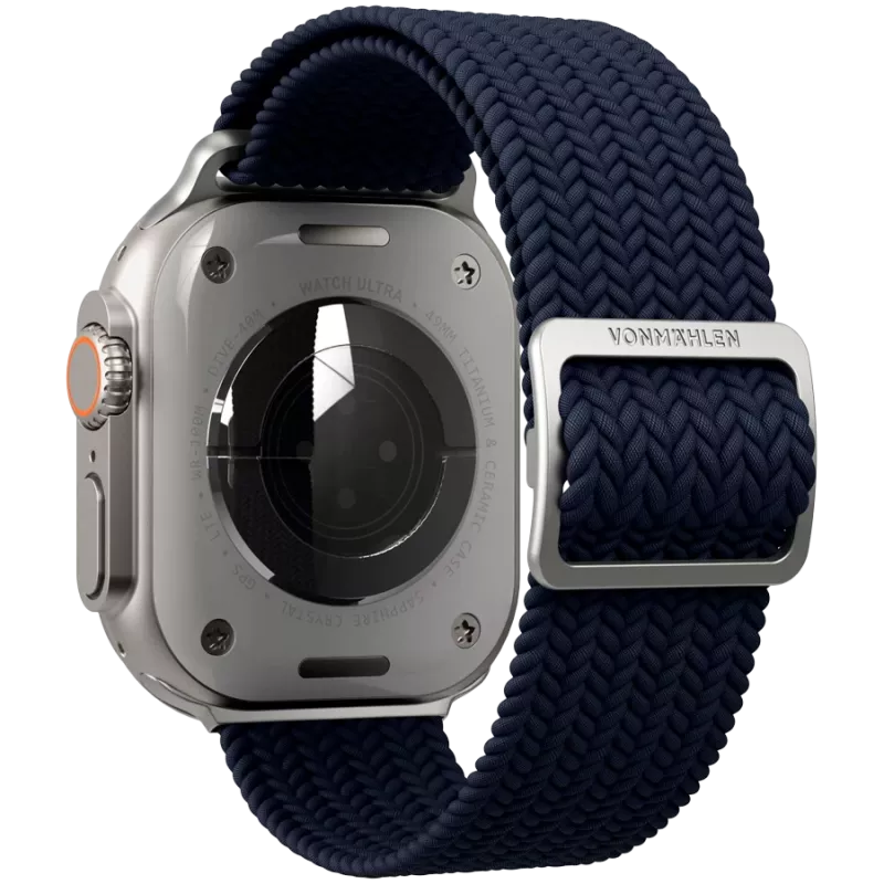 VONMÄHLEN Loop tejido para Apple Watch 40/41/42 mm, Navy