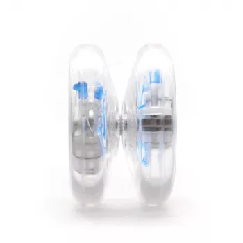 YoYoFactory Spinstar Yo-Yo luminoso en la oscuridad azul de principiante a avanzado