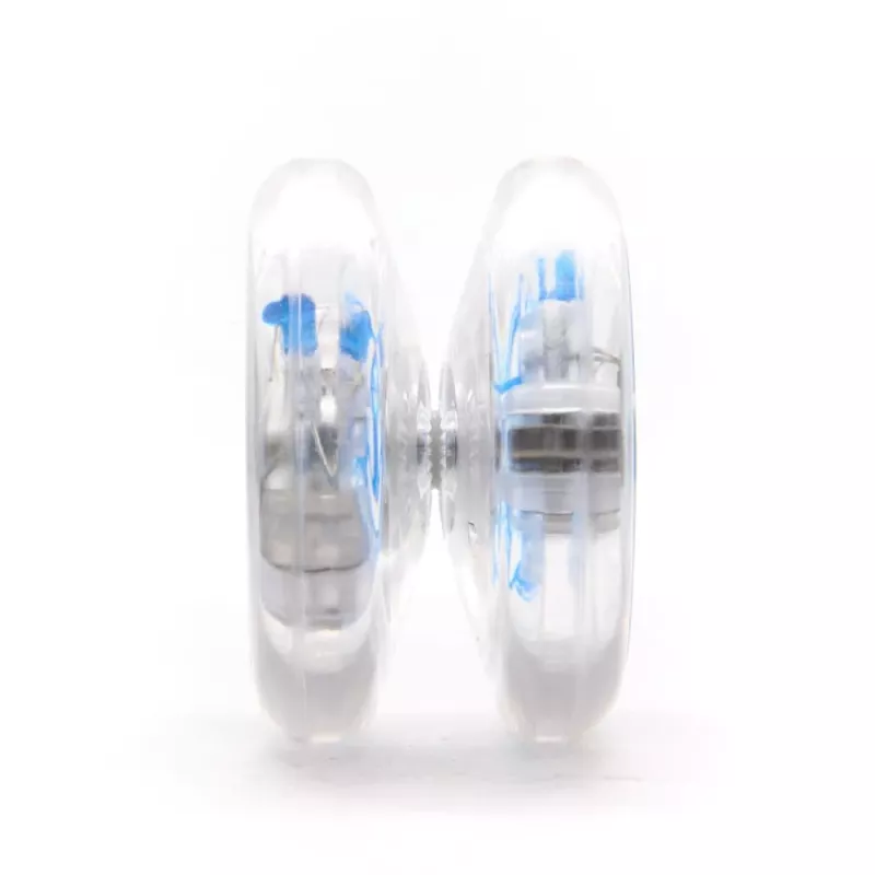 YoYoFactory Spinstar Yo-Yo luminoso en la oscuridad azul de principiante a avanzado
