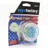 YoYoFactory Spinstar Yo-Yo luminoso en la oscuridad azul de principiante a avanzado