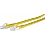 METZ CONNECT 1308450377-E Cable de parcheo Cat6a S/FTP, amarillo, 0,3 m