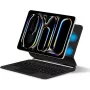 DIGISTOR HK ESR iPad Pro 13 pulgadas (M4, 2024) Funda con teclado con soporte magnético ajustable, funda protectora extraíble, serie Rebound 360, gris