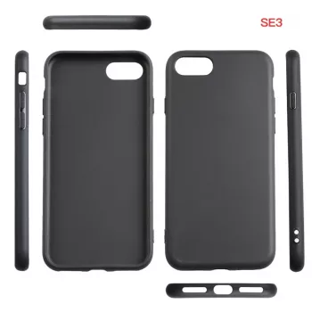 MRDISC iPhone SE 3 128 GB (2022) Funda trasera negra TPU (MG-BCIPSE22SW)