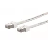 METZ BTR 13084V7588-E Cable de parcheo Ultraflex500 Cat.6A S/FTP RJ45 blanco 7,5m