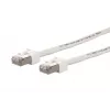 METZ BTR 13084V7588-E Cable de parcheo Ultraflex500 Cat.6A S/FTP RJ45 blanco 7,5m