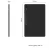MRDISC Funda trasera para Samsung Galaxy Tab S10+ 5G 256 GB, negra TPU (MG-BCSGTABS105GSW)