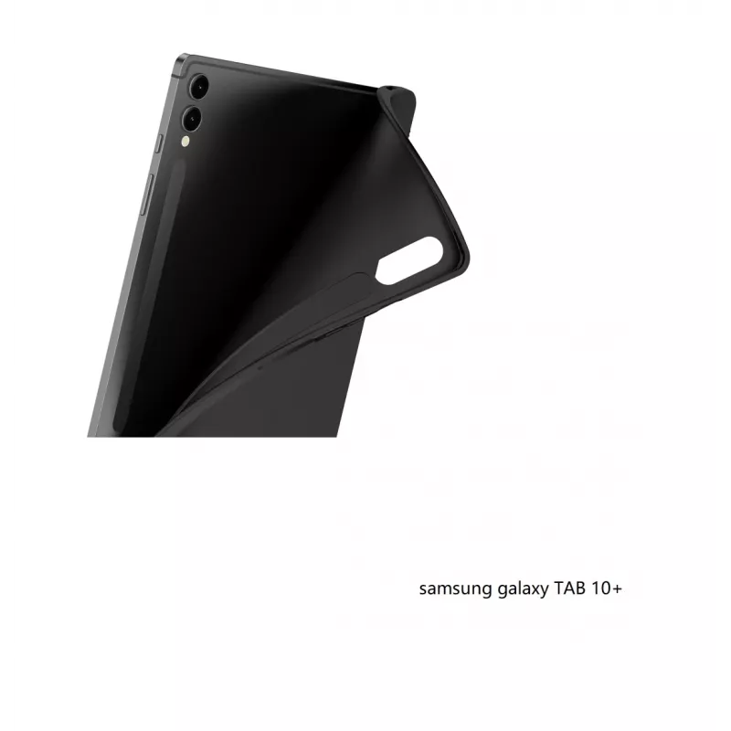 MRDISC Funda trasera para Samsung Galaxy Tab S10+ 5G 256 GB, negra TPU (MG-BCSGTABS105GSW)