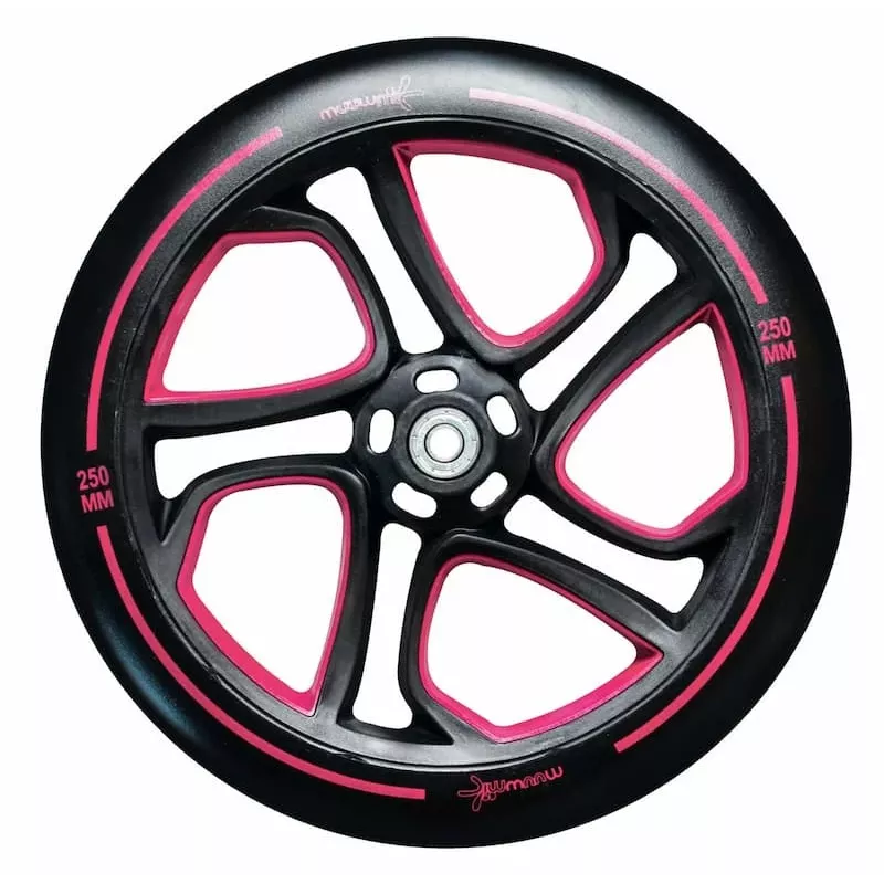 MUUWMI Patinete de aluminio PRO 250/215 mm rojo