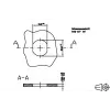 METZ CONNECT MMT361A115-0001 Conector hembra M12 5 polos codificación A conexión por tornillo ensamblable en campo, recto, IP67, acero