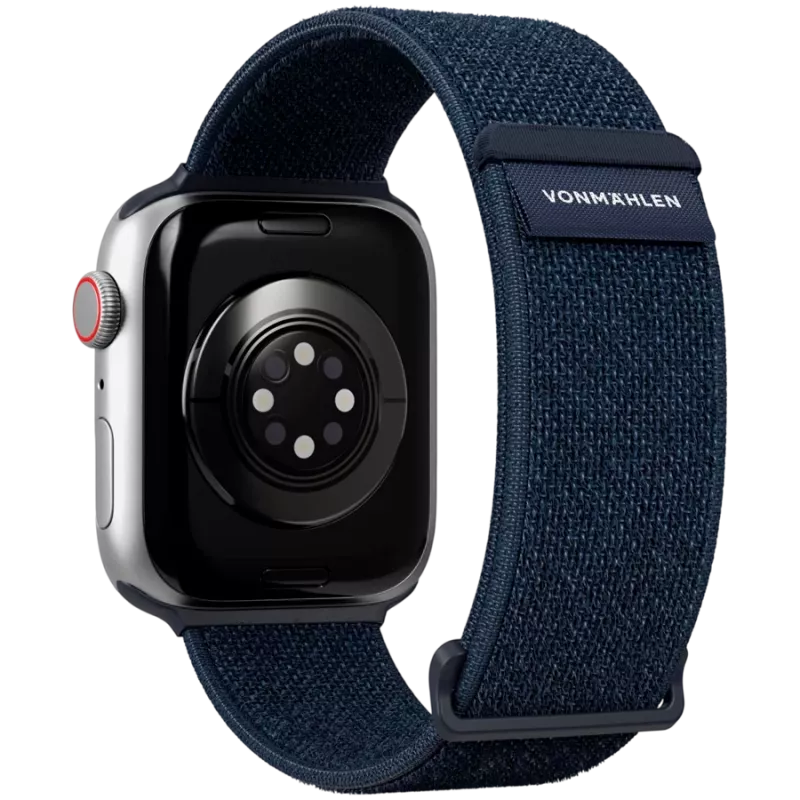 VONMÄHLEN Fitness Loop 2 correa de smartwatch para carcasa de 44mm, 45mm, 46mm, 49mm, talla única, azul marino