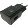 PowerRay PR-TA20EBE cargador de pared USB de 2 clavijas UE, 5V/2A, negro, a granel