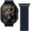 VONMÄHLEN Woven Loop para Apple Watch 44/45/46/49mm, azul marino negro