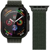 VONMÄHLEN Woven Loop para Apple Watch 44/45/46/49mm, verde oliva negro