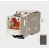 METZ CONNECT C6Amodul K 180° 25G keystone jack, apantallado, Cat.6A, 25 Gigabit Ethernet, IDC sin herramientas, zamak, certificado GHMT 130B21-25-E