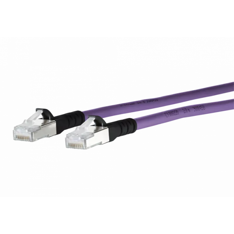 METZ CONNECT 1308451009-E Cable de red Cat6a S/FTP, 1 m, violeta