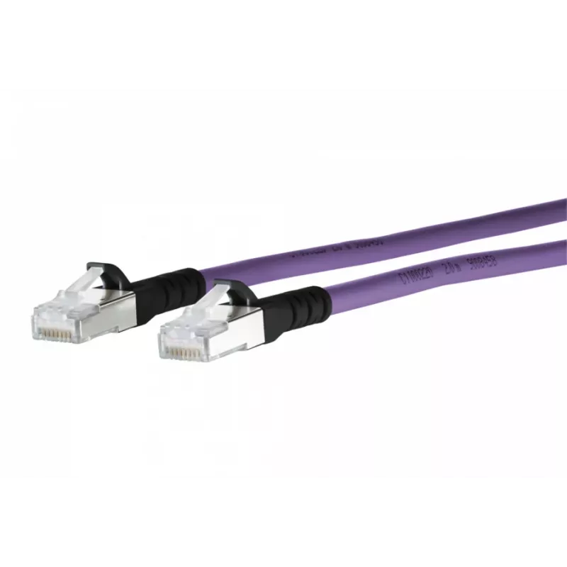 METZ CONNECT 1308451009-E Cable de red Cat6a S/FTP, 1 m, violeta