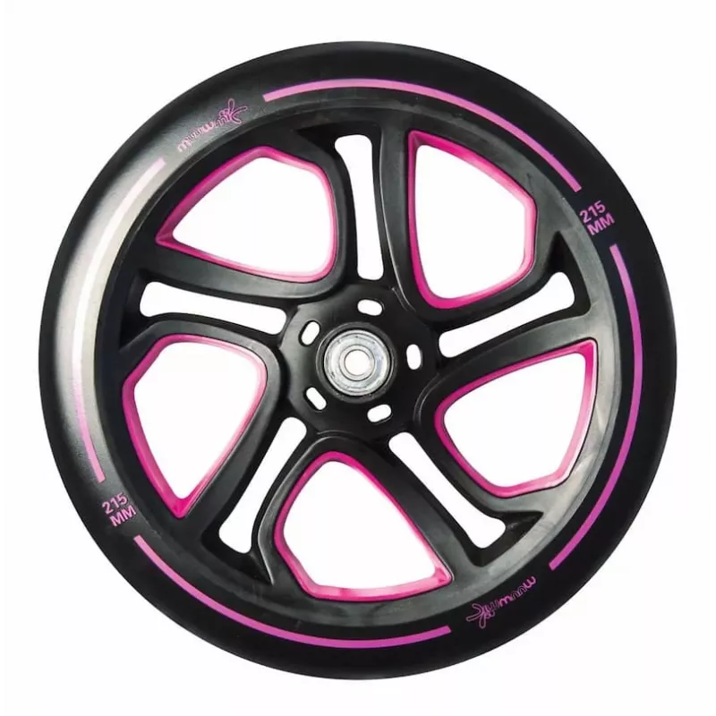 MUUWMI Patinete de aluminio PRO 215 mm rosa