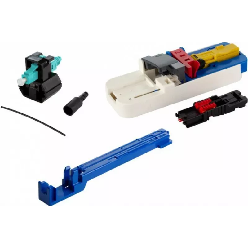 METZ CONNECT BTR NETCOM 1509MAJO002C-F conector de fibra óptica LC/PC, OM3/OM4 multimodo, paquete de 20