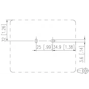 METZ BTR NETCOM OpDAT ADT Placa adaptadora vacía para 4x SC simplex / 2x LC dúplex, blanco puro 1501100000HC