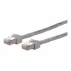 METZ CONNECT BTR 13084V0533-E Cable de parcheo Cat.6 S/FTP RJ45, 0,5m, gris 13084U0533-E
