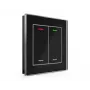 MDT Glass Push-button II Light 2 canales RGBW Negro BE-GTL20S.01S