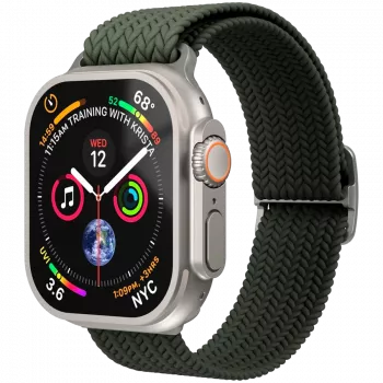 VONMÄHLEN Loop tejido para Apple Watch 40/41/42mm, Oliva