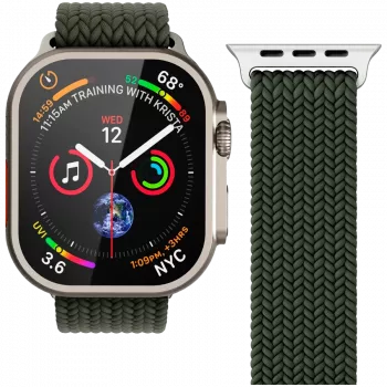 VONMÄHLEN Loop tejido para Apple Watch 40/41/42mm, Oliva