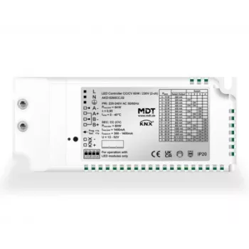 MDT controlador LED CC/CV 60W/230V 2 canales AKD-0260CC.02