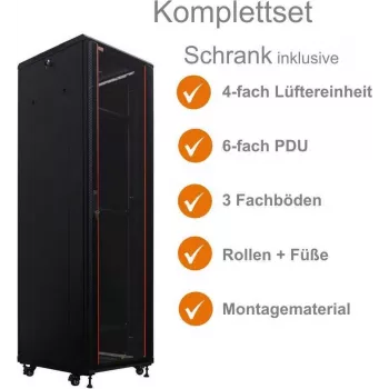 IT-BUDGET rack de servidor de 19