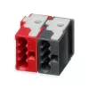 MDT ZBUSKLE borne de conexión de bus KNX, pack de 50
