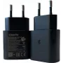 PowerRay PR-TA800EBE cargador de pared USB-C PD 18W, EU 2 pines, Negro, Bulk