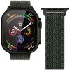 VONMÄHLEN Woven Loop para Apple Watch 40/41/42mm, Oliva Negro