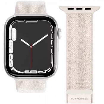 VONMÄHLEN Fitness Loop 2 correa para Apple Watch 44/45/46/49mm, Crema
