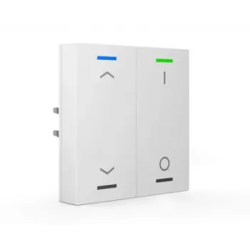 MDT BE-TAL55T2.C1 KNX pulsador Light 55 2 canales RGB-W sensor de temperatura blanco puro brillante