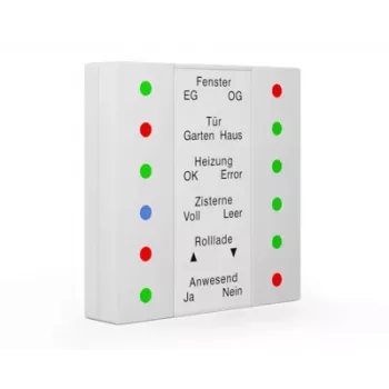 MDT SCN-LED55.01 módulo indicador LED 55mm blanco puro brillante