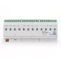 MDT AKI-1216.04 KNX actuador de conmutación, 12 canales, 12 TE carril DIN, 16/20 A, 230 V AC, carga capacitiva 200 µF
