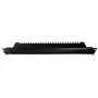 IT-BUDGET panel de gestión de cables de 19 pulgadas con regleta de cepillos y guías de alivio de tracción, 1U, negro 90ITBKDFPKL1HES
